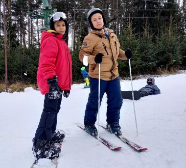 Výcvik sjezdového lyžování a snowboardingu 1